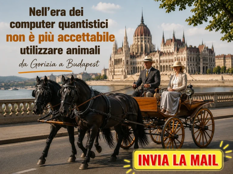 Non è più accettabile utilizzare animali