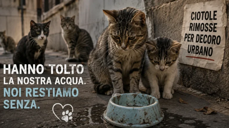 GIÙ LE MANI DALLE COLONIE FELINE