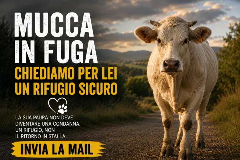 Mucca in fuga