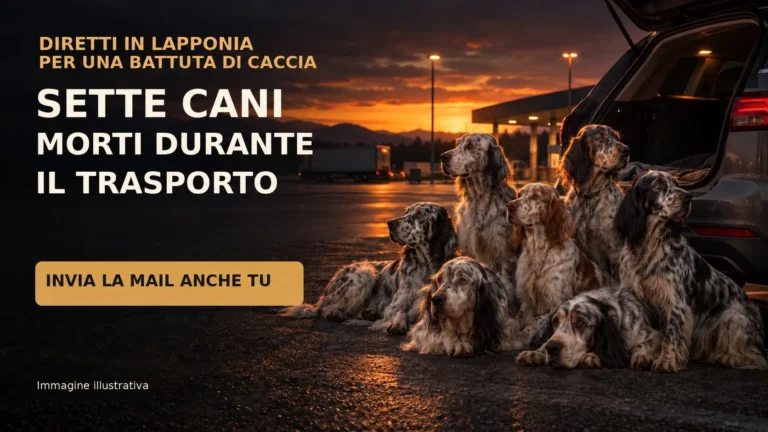 Richiesta di accertamenti e provvedimenti per la morte di sette cani sull’Autostrada del Brennero