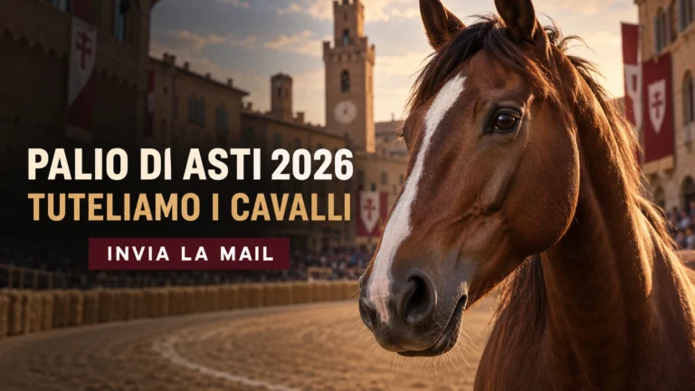 Tutela dei cavalli e superamento del Palio di Asti