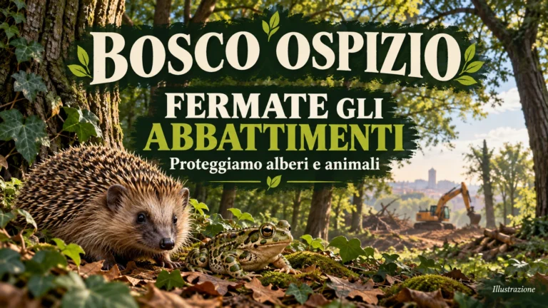 Bosco Ospizio: richiesta urgente di sospensione degli abbattimenti e tutela della fauna