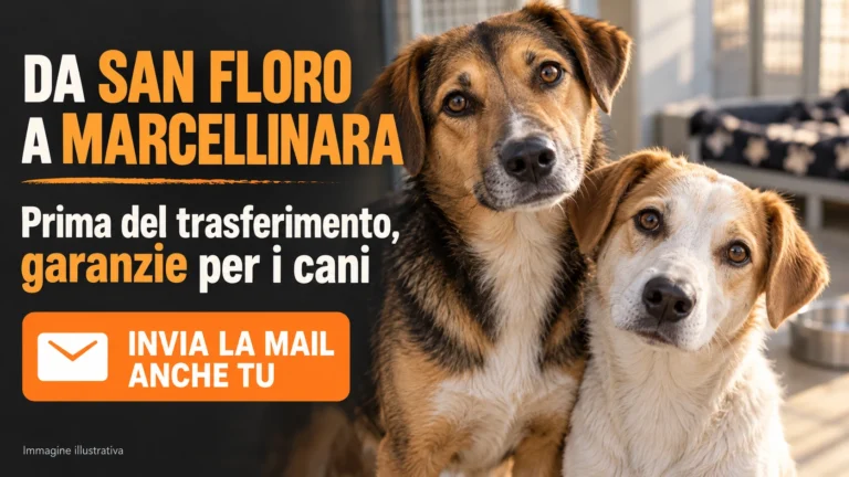 Richiesta di verifiche sul trasferimento dei cani da San Floro a Marcellinara