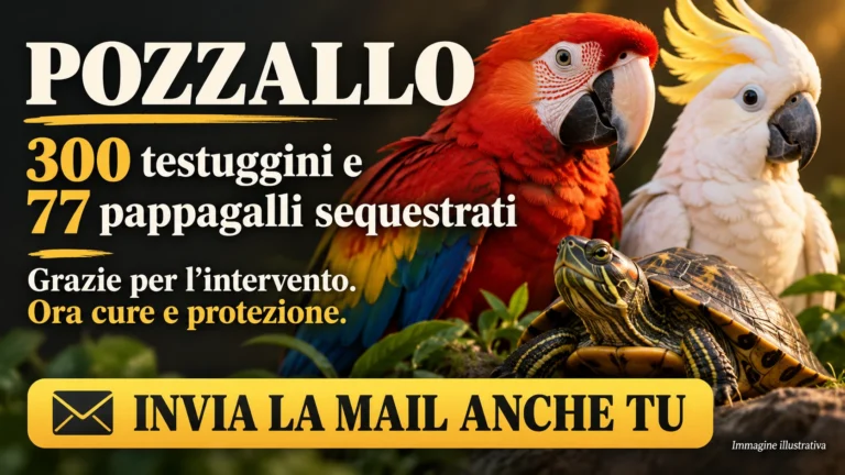 Pozzallo – Ringraziamento per l’intervento e richiesta di tutela dei 377 animali sequestrati